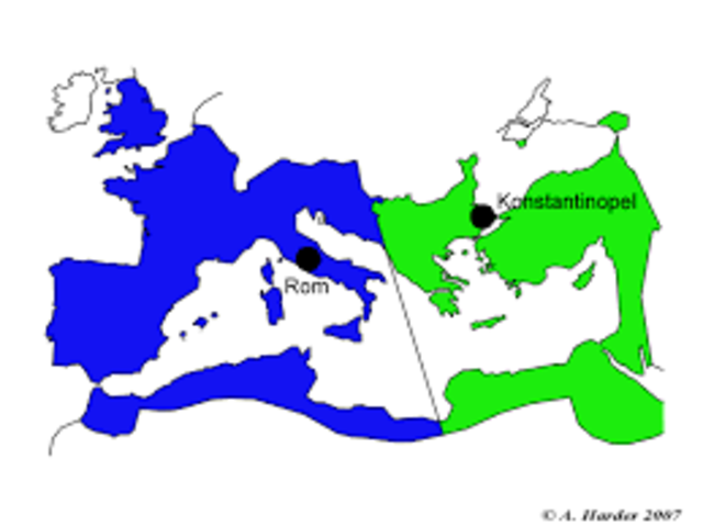 Teilung römisches Reich