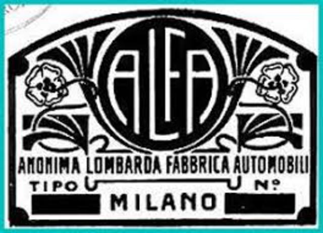 Nascita della Anonima Lombarda Fabbrica Automobili (ALFA ROMEO)