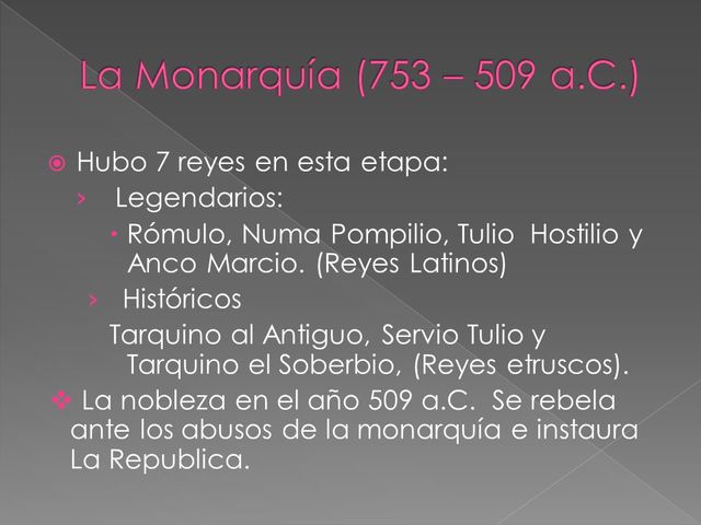 Fin de la Monarquía