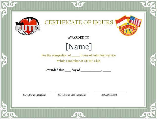 CUTE! Dishes Out More Than 640 Hours