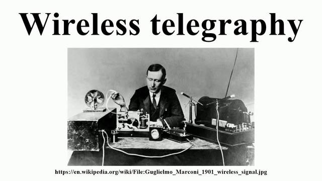 wireless telegraphy