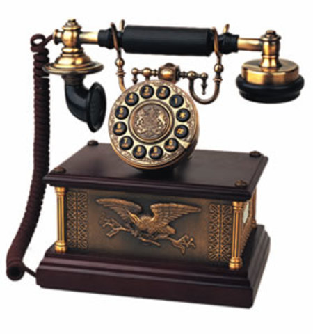 The spreading of word: Telephones