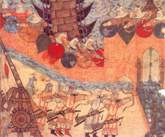 Mongols beseige Baghdad