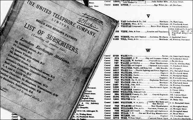 Primera guia telefònica