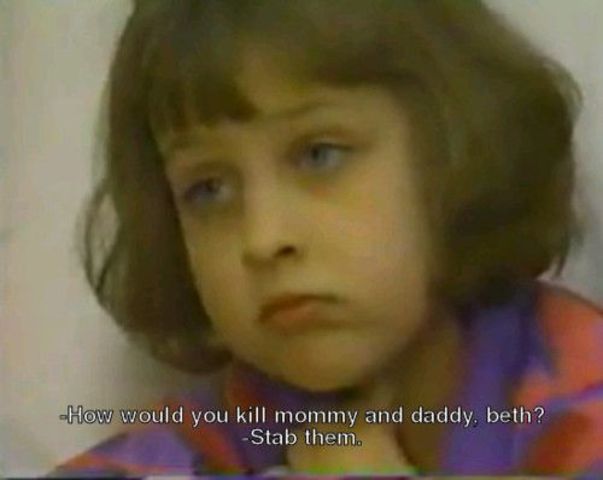 ​El impactante caso de Beth, la niña psicópata.