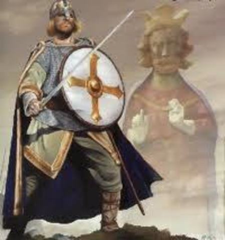 Olav Haraldsson blir konge