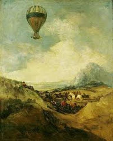 Goya, Mongolfiera
