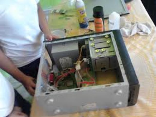 aprendi a como dar mantenimiento a un gabinete