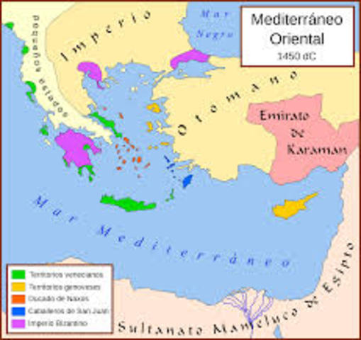 Conquista del Medeiterraneo Oriental