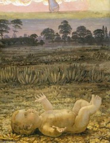 P.O.Runge, Mattino, 1809-10, dettaglio