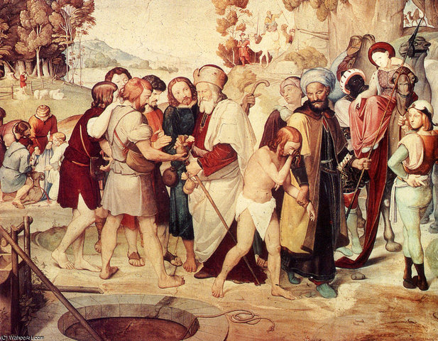 J.F.Overbeck, Giuseppe venduto dai fratelli,1816-17,Casa Barholdy