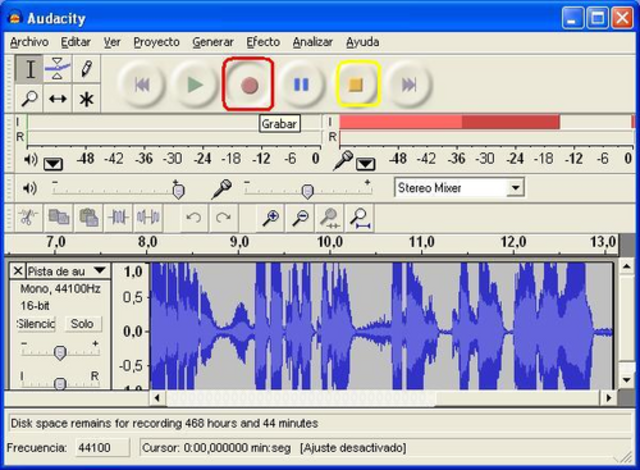 La grabación de sonidos