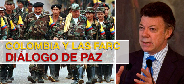 Anuncio de los dialogos con las FARC