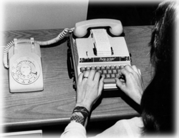 TELEFONO DE TEXTO CON IMPRESORA