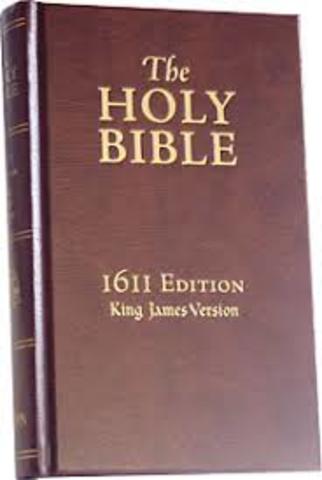 King James Version Bible is published