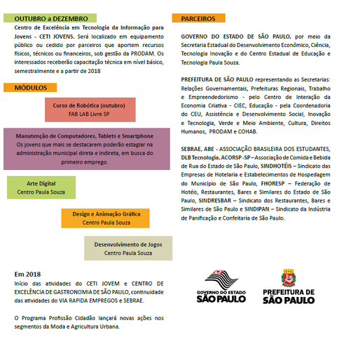 Folder de Divulgação 2