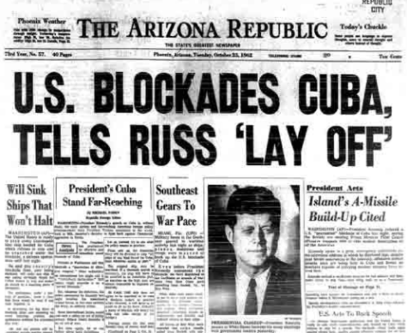 Cuban missile crisis