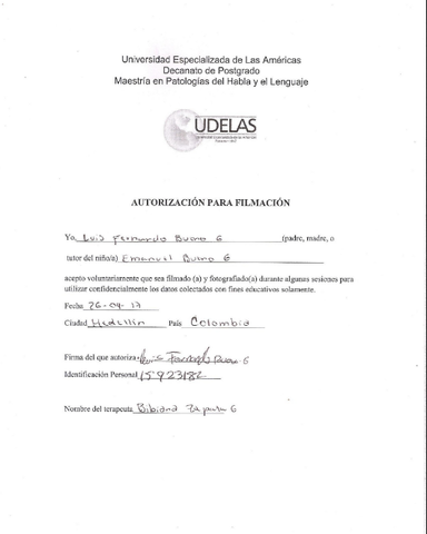 Consentimiento Informado