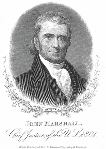 john marshall became chief justice of the united states