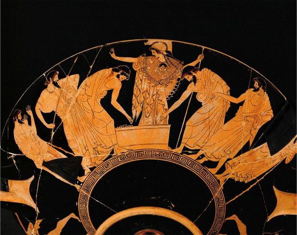 Douris Red Figure Kylix