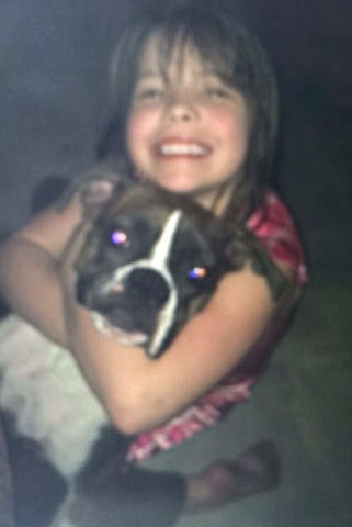 When i got my sisters dog bella