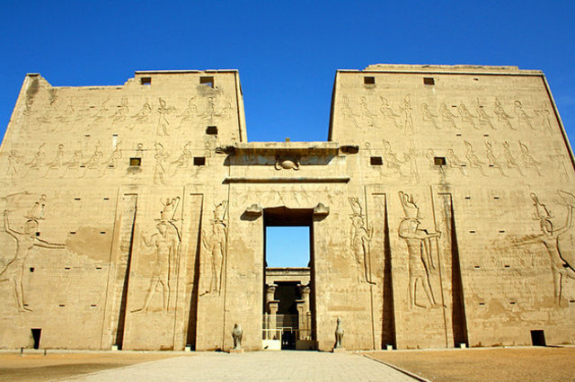 Great Pylon of the Horus Temple at Edfu