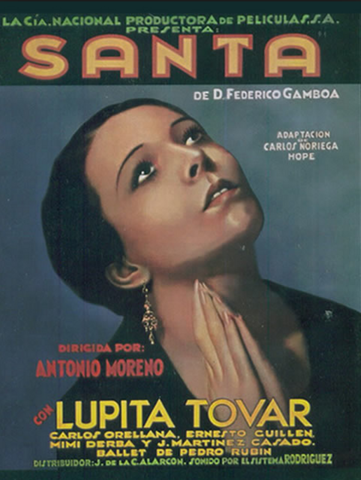 Se estrena la primera película sonora mexicana, "Santa", con música de Agustín Lara.