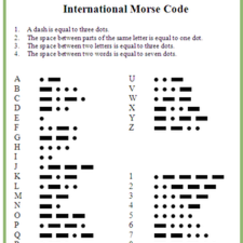 morse code
