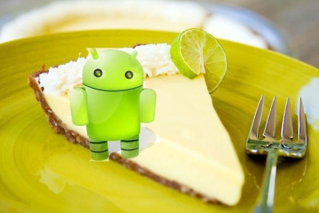 Android 5 key lime pie (tarta de lima)