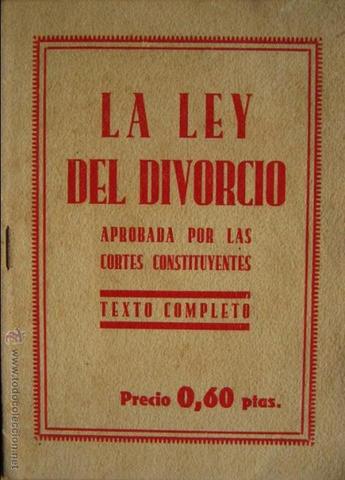 Ley de Divorcio