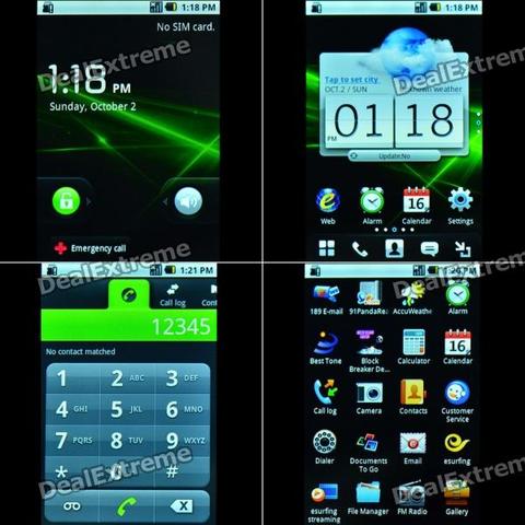 Android 2.1 (Multi-touch)