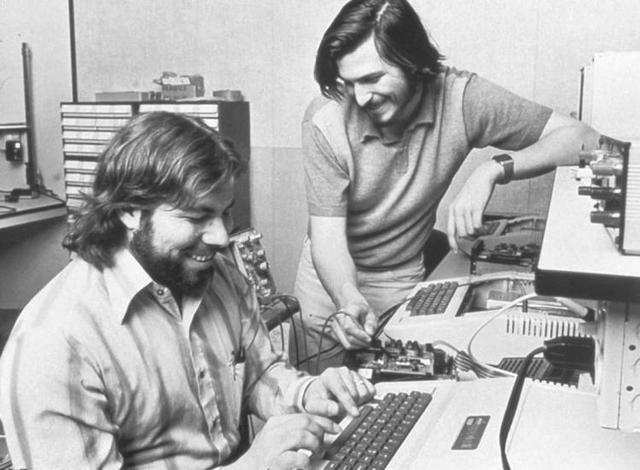 Steve Jobs y Stephen Wozniak