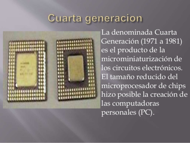 Cuarta Generación