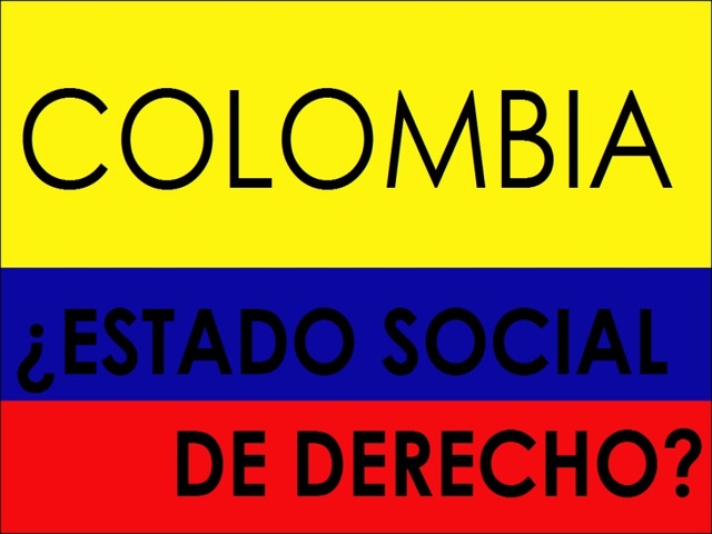 Colombia Estado social de derecho