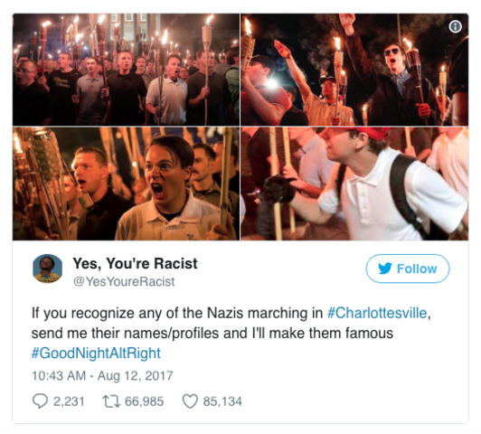 Against Charlottesville Protesters