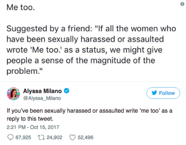 #MeToo Protests Against Sexual Assault