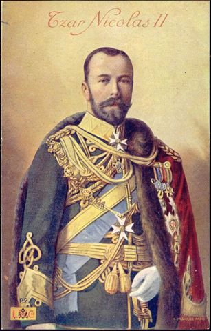Nicholas II becomes the czar