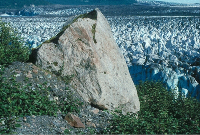 Jean - Pierr Perraudin, rocas por glaciares