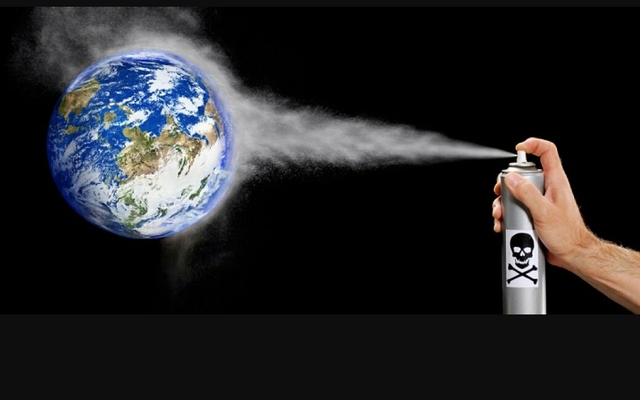 Paul R. Ehrlich, contaminación por aerosoles