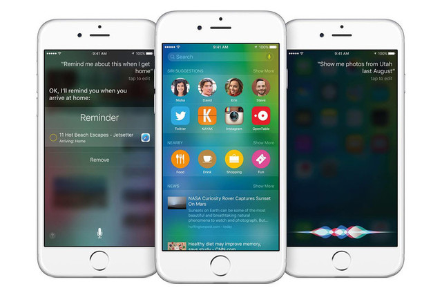 iOS 9 - 8 de junio de 2015