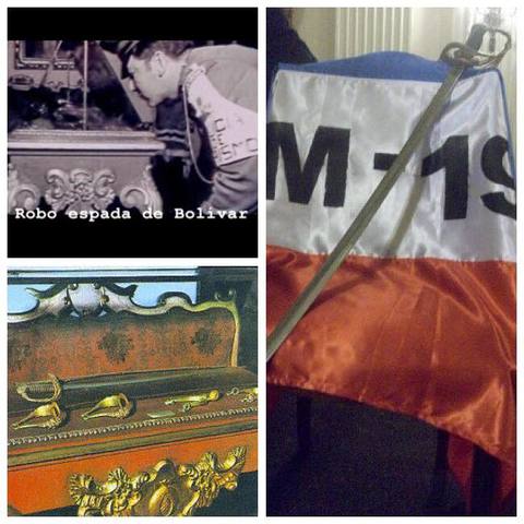 Robo de la espada de Bolívar