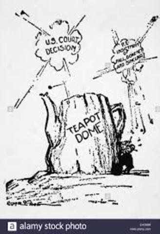 Tea Pot Dome Scandal