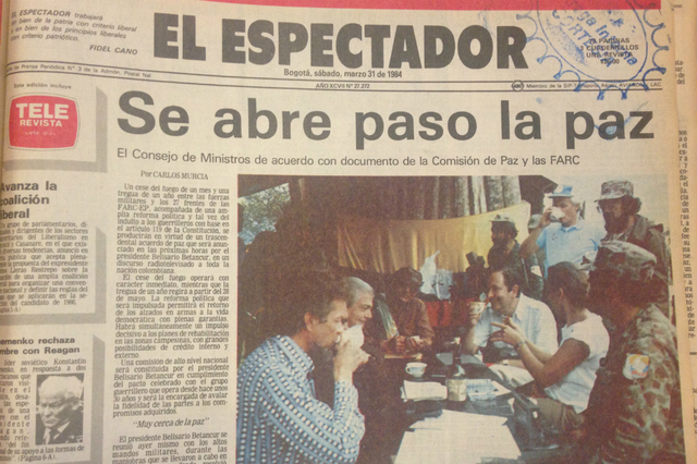 Creación de la Comisión de Paz