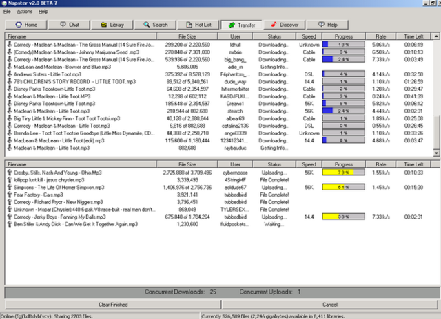 La creación de Napster