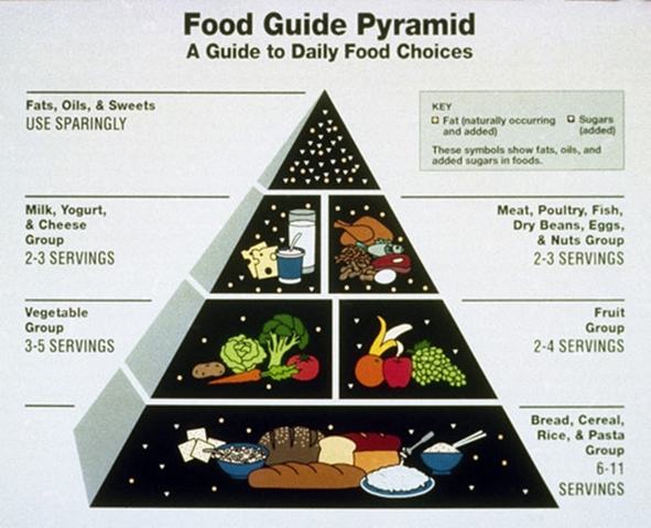 primera pirámide alimentaria