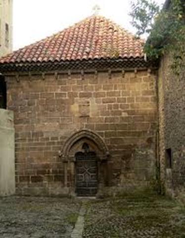 Pedro Solís construyó su capilla funeraria adosada al muro norte de la iglesia de San Nicolás de Bari, de Avilés.