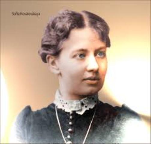 SOFIA KOVALÉVSKAYA