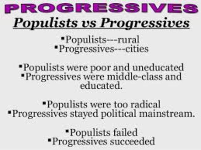 Populism &Progressivism