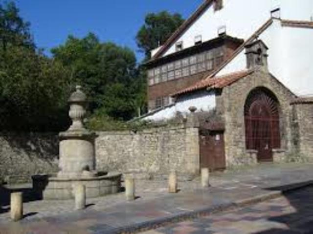 Se construye la fuente de los Caños de Rivero, al lado de la capilla de San Pedro.