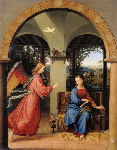 J.S.v.Carolsfeld, Annunciazione